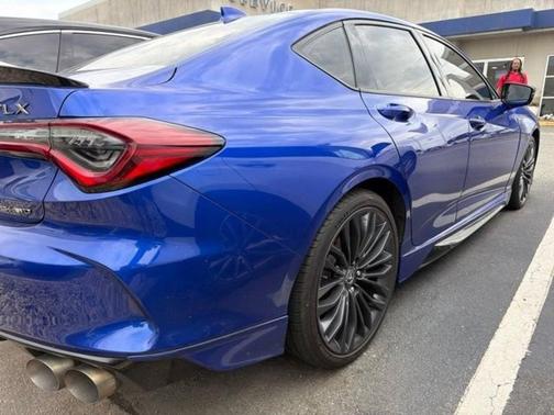 Apex Blue Pearl 2022 Acura TLX Type S
