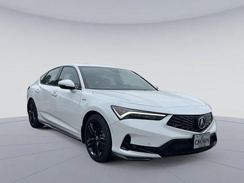 Platinum White Pearl 2026 Acura Integra w/A-Spec Technology Package