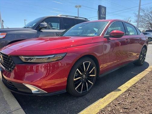 Radiant Red Metallic 2024 Honda Accord Hybrid Touring