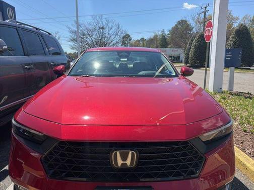Radiant Red Metallic 2024 Honda Accord Hybrid Touring