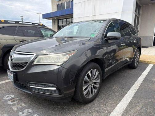 Forest Mist Metallic 2014 Acura MDX 3.5L