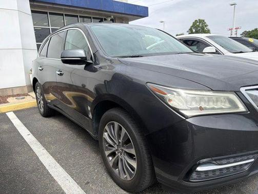 Forest Mist Metallic 2014 Acura MDX 3.5L