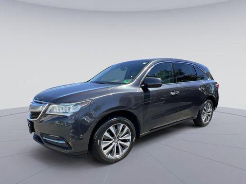 Forest Mist Metallic 2014 Acura MDX 3.5L