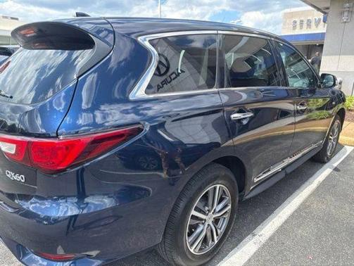 Hermosa Blue 2017 INFINITI QX60 Base