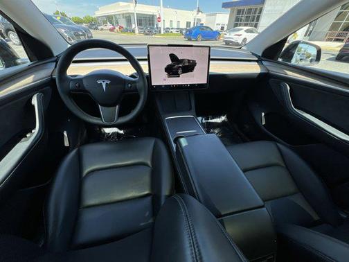 Solid Black 2023 Tesla Model Y Long Range Dual Motor All-Wheel Drive