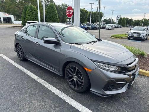 Polished Metal Metallic 2021 Honda Civic Sport Touring
