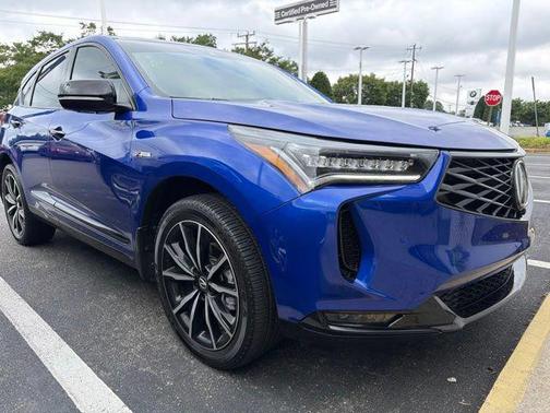 Apex Blue Pearl 2025 Acura RDX A-Spec Advance Package