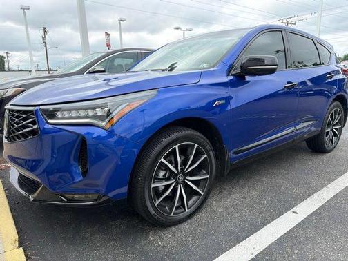 Apex Blue Pearl 2025 Acura RDX A-Spec Advance Package
