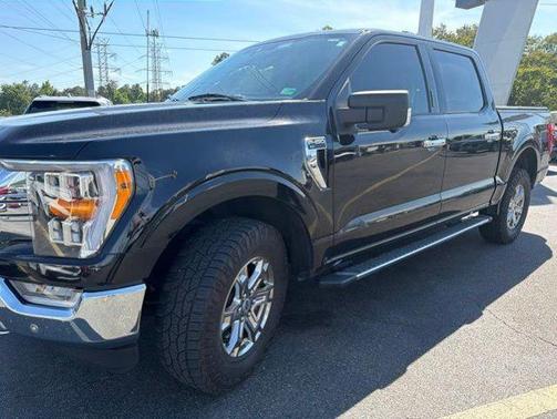 AGATE BLACK METALLIC 2021 Ford F-150 XLT