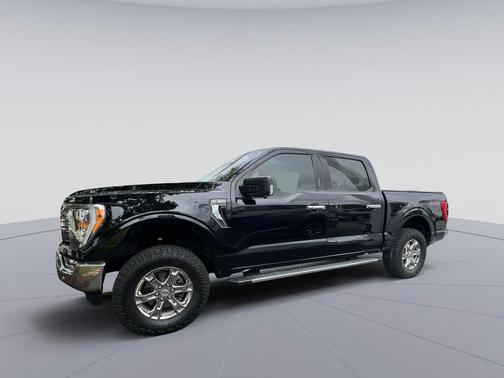 AGATE BLACK METALLIC 2021 Ford F-150 XLT