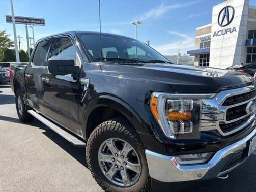 AGATE BLACK METALLIC 2021 Ford F-150 XLT