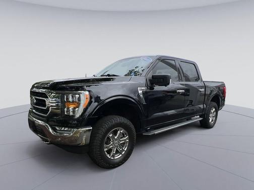 AGATE BLACK METALLIC 2021 Ford F-150 XLT