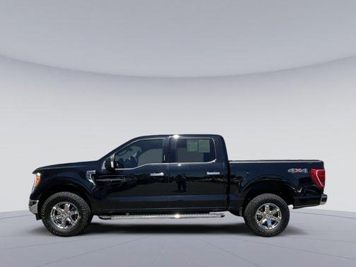 AGATE BLACK METALLIC 2021 Ford F-150 XLT