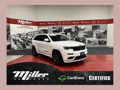 Bright White Clearcoat 2021 Jeep Grand Cherokee High Altitude 4x4