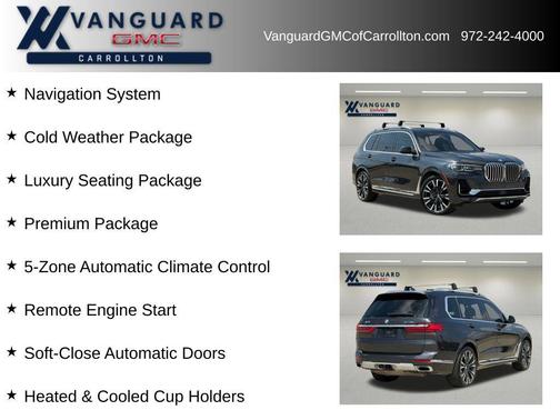 Dark Graphite Metallic 2019 BMW X7 xDrive50i