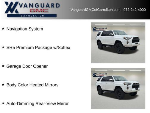Super White 2018 Toyota 4Runner SR5 Premium