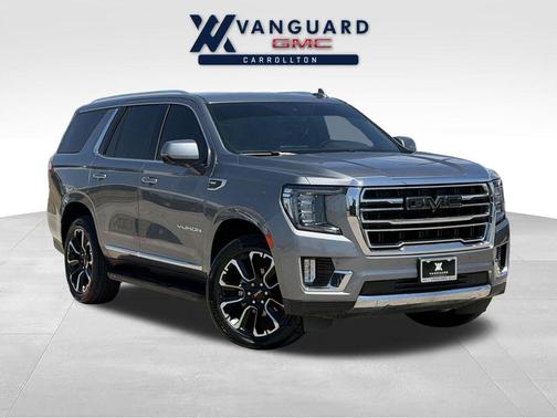 Satin Steel Metallic 2022 GMC Yukon SLT