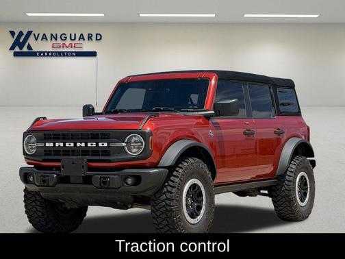 Hot Pepper Red Metallic Tinted Clearcoat 2023 Ford Bronco Black Diamond