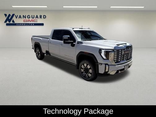 White Frost Tricoat 2024 GMC Sierra 2500 Denali