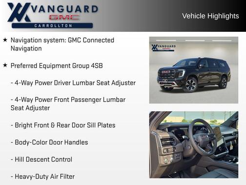 2025 GMC Yukon XL 4WD AT4