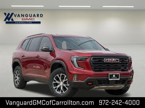 Volcanic Red Tintcoat 2026 GMC Acadia AT4 AWD