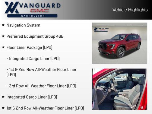 2026 GMC Acadia AT4 AWD