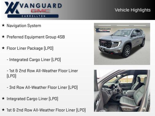 2026 GMC Acadia AT4 AWD