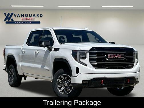 Summit White 2025 GMC Sierra 1500 AT4