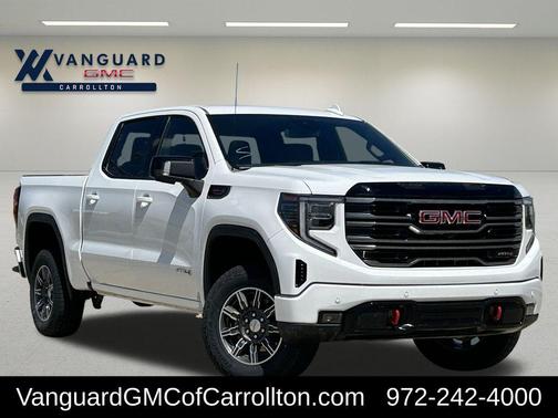 Summit White 2025 GMC Sierra 1500 AT4