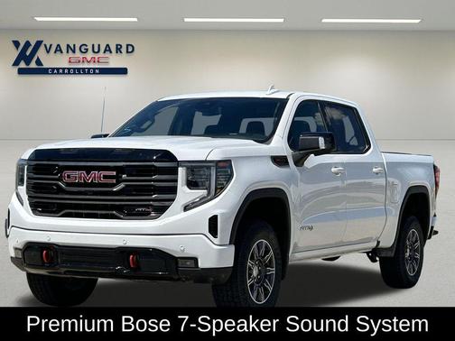 Summit White 2025 GMC Sierra 1500 AT4