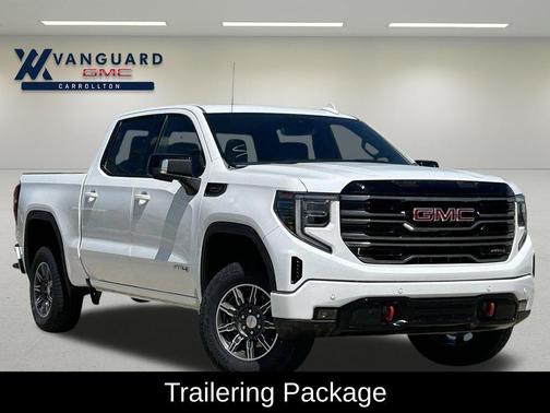 Summit White 2025 GMC Sierra 1500 AT4