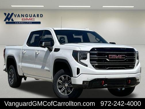 Summit White 2025 GMC Sierra 1500 AT4