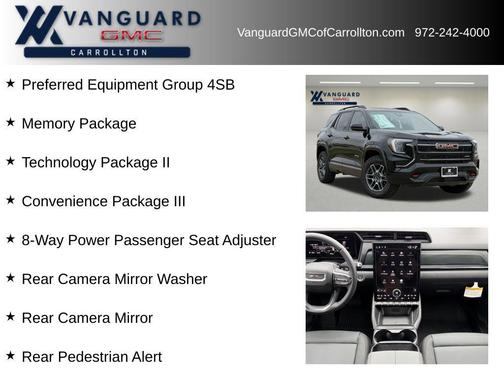 Ebony Twilight Metallic 2026 GMC Terrain AWD AT4