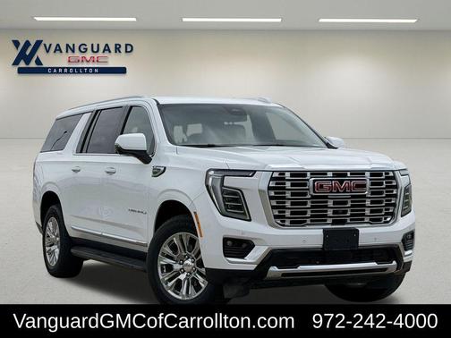 Summit White 2025 GMC Yukon XL Denali