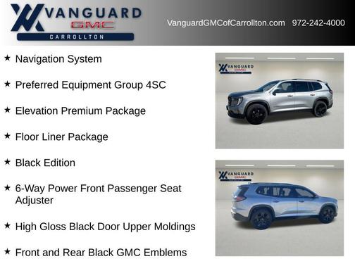 2026 GMC Acadia Elevation FWD