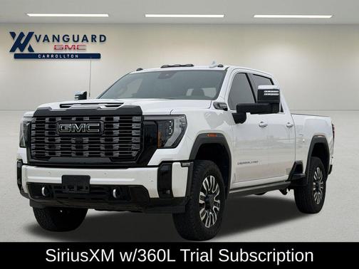 White Frost Tricoat 2025 GMC Sierra 2500 Denali Ultimate