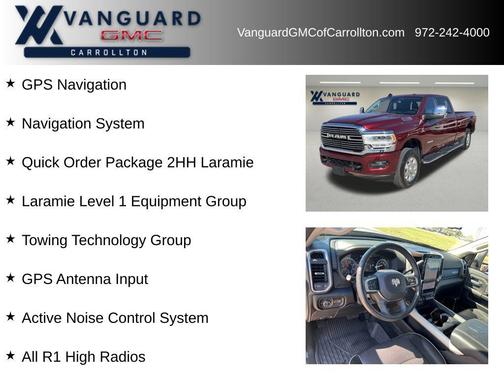 2024 RAM 3500 Laramie Crew Cab 4x4 8' Box