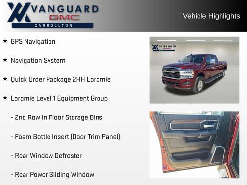 2024 RAM 3500 Laramie Crew Cab 4x4 8' Box