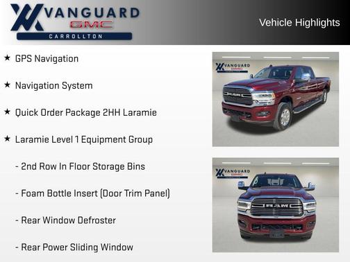 2024 RAM 3500 Laramie Crew Cab 4x4 8' Box
