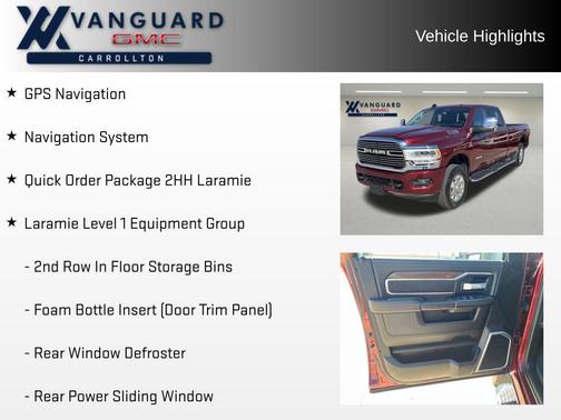 2024 RAM 3500 Laramie Crew Cab 4x4 8' Box