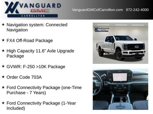 Star White Metallic Tri-Coat 2026 Ford F-250 Platinum