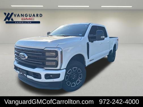 Star White Metallic Tri-Coat 2026 Ford F-250 Platinum