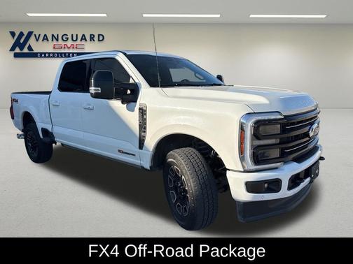 Star White Metallic Tri-Coat 2026 Ford F-250 Platinum