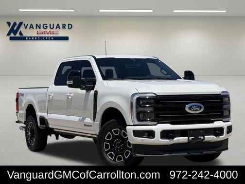 Star White Metallic Tri-Coat 2026 Ford F-250 Platinum