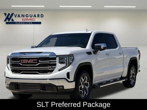 Summit White 2024 GMC Sierra 1500 SLT