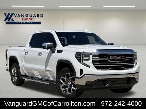 Summit White 2024 GMC Sierra 1500 SLT