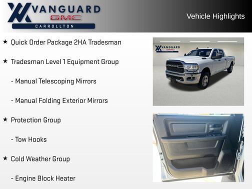 2023 RAM 2500 Tradesman Crew Cab 4x4 8' Box