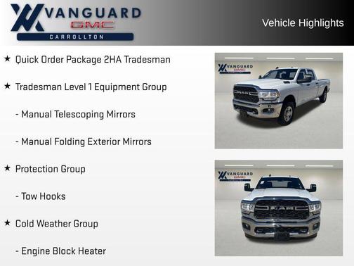 2023 RAM 2500 Tradesman Crew Cab 4x4 8' Box