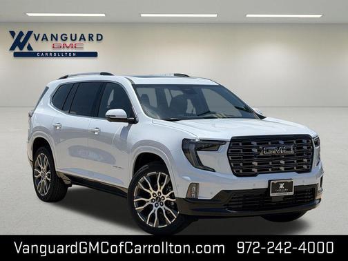 Glacier White Tricoat 2026 GMC Acadia Denali