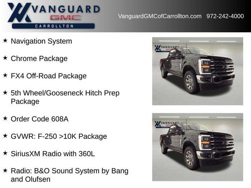 Agate Black Metallic 2025 Ford F-250 Lariat